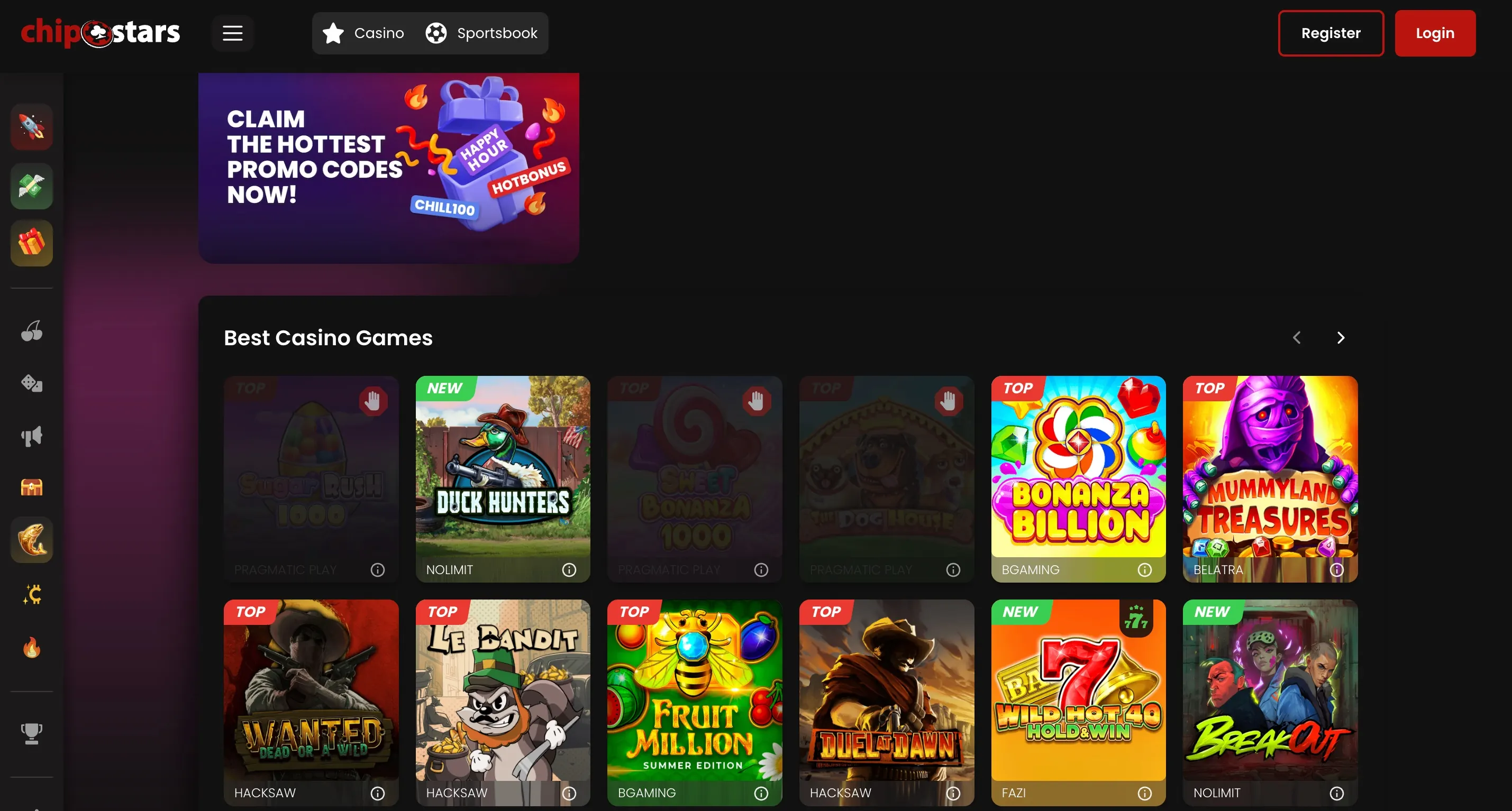 Chipstar screenshot